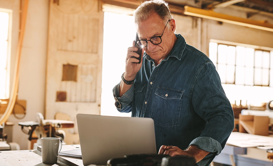 male business owner